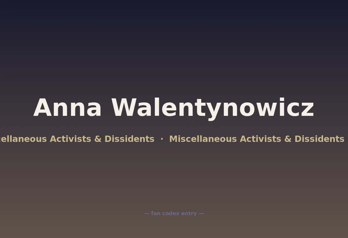 Anna Walentynowicz