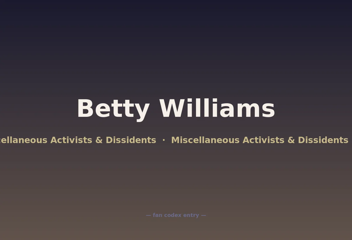 Betty Williams